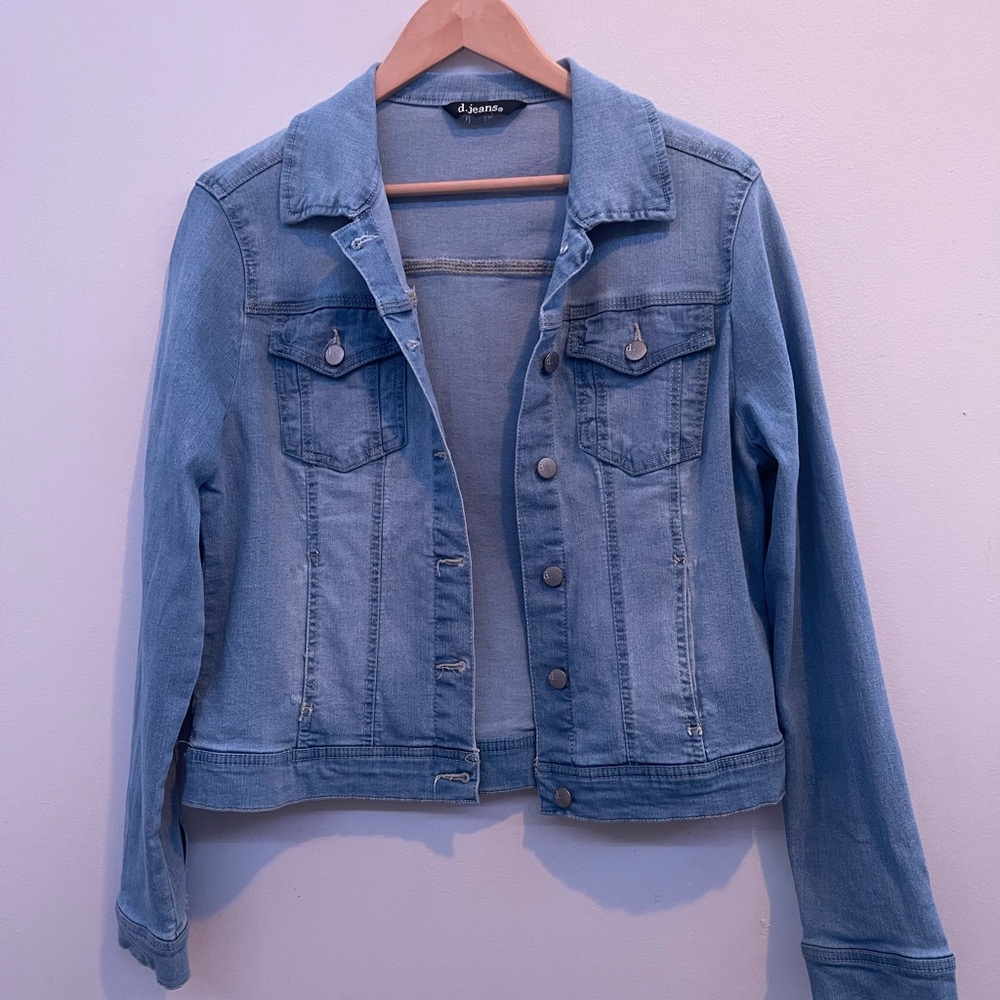 Jean jacket size L excellent condition